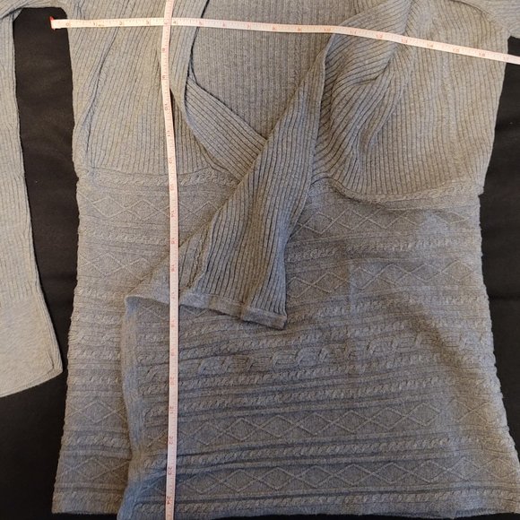 White House Black Market Grey Cardigan in XS - Picture 7 of 12